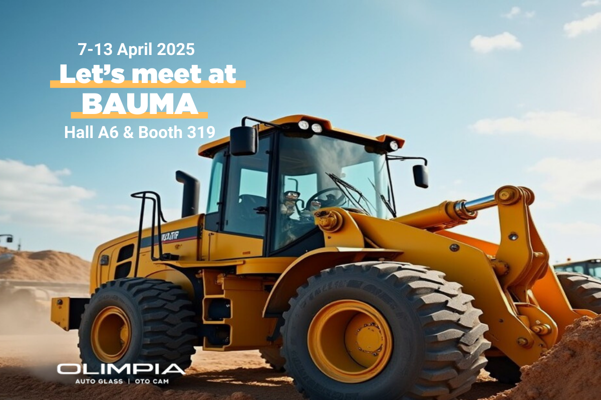 We are excited to announce that Olimpia Auto Glass will be participating in BAUMA 2025!