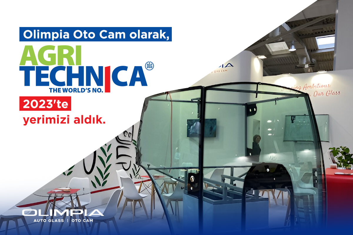 Olimpia Oto Cam olarak, Agritechnica 2023'te yerimizi aldık.